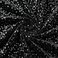 Shimeyao Sequin Velvet Fabric by the Yard Stretch Bling Fabric for Sewing Glitter Tablecloth Sparkly for Dress Table Runner Photo Props Backdrop4 YardsBlack