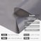 sheelokhwui Precut Nylon Fabric 2 Yards x 57 inch Water Repellent Ripstop Fabric Lightweight Durable Used for Covers Flags Sacks Bags Kites Outdoor Crafts and DIY Light Gray