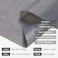 sheelokhwui Precut Nylon Fabric 2 Yards x 57 inch Water Repellent Ripstop Fabric Lightweight Durable Used for Covers Flags Sacks Bags Kites Outdoor Crafts and DIY Light Gray