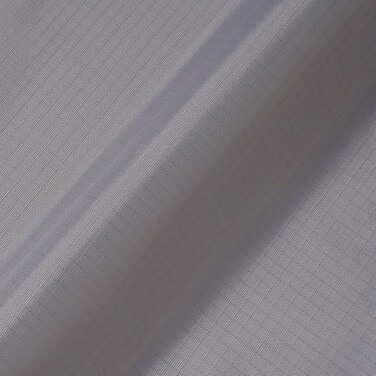 sheelokhwui Precut Nylon Fabric 2 Yards x 57 inch Water Repellent Ripstop Fabric Lightweight Durable Used for Covers Flags Sacks Bags Kites Outdoor Crafts and DIY Light Gray