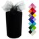 KASIYLUX Tulle Fabric Roll 6 by 100 Yards Polyester Spool for Crafts Decorations Tutu Weddings Costumes Skirts Parties Gift Bow and More by Craft Forge Black