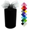 KASIYLUX Tulle Fabric Roll 6 by 100 Yards Polyester Spool for Crafts Decorations Tutu Weddings Costumes Skirts Parties Gift Bow and More by Craft Forge Black