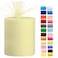 Miegecha Tulle Rolls 6 by 100 Yards 300 feet Tulle Roll Spool Fabric for DIY Tutu Skirts Wedding Baby Shower Crafts Decorations Party Supplies Ivory