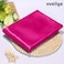 vveiiye Satin Fabric 1 Yard 60 Wide Soft Silky Charmeuse Satin Fabric by The Yard Soild Fabric for Wedding Dress Sewing Crafts Party Decorations Backdrop Hot Pink