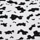 yutone Yutone 59 Wide 40 OZ Fabric by 100 Polyester Cow Design Print FabricWhiteBlack for Party Derss by 2 Yards 72 Inch White Ground