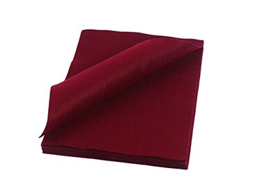 YYCRAFT Craft Soft Felt Sheets 9 Inch X 12 Inch 24 Pcs Pack Burgundy