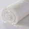 ShiDianYi 3 Feet 1 Yards 1PC Transparent WhiteSequin Fabric by The Yard Sequin Fabric Tablecloth Linen Sequin Tablecloth Table Runner 1Yards 1PC Transparent White