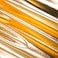 FabricLA Gold Polyester Fabric Metallic Foil Lame Spandex Material 4Way Stretch Knit Fabric 60 Inches Wide Polyester Fabric by the Yard for Dancewear Costumes Decoration 1 Yard