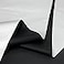 David accessories Blackout Drapery Shade Fabric Black and Silver 100 Percent Shading Light Waterproof Sunshade Cloth Light Weight 4Yards