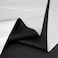 David accessories Blackout Drapery Shade Fabric Black and Silver 100 Percent Shading Light Waterproof Sunshade Cloth Light Weight 4Yards