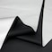 David accessories Blackout Drapery Shade Fabric Black and Silver 100 Percent Shading Light Waterproof Sunshade Cloth Light Weight 4Yards