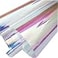RD GARDEN Transparent Iridescent PVC Sheet Cosplay Performance Accessories Holographic Waterproof Synthetic Leather for Party Decoration 01mm Thick 118X47
