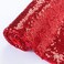 Pardecor Red Sequin Fabric 1 Yard