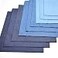 NC Denim 48OZ Fat Quarter 9pcs 18inchX22inch 100 Cotton Solid Quilting Fabric for Arts DIY Crafts Sewing Patchwork by Indigo Light Middle and Deep Three Colors