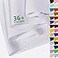 FANOMMI White Felt Fabric 36 X 361 Square Yard 16mm Thick Soft and Durable Flexible Craft Felt by The Yard for Sewing DIY Art Craft Project Decorations
