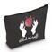 JXGZSO Crochet Yarn Knitting Project Bag Witch Crochet Makeup Bag With Zipper Knitter Gift stitch craft B