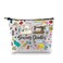 GJTIM Sewing Gift for Women Sewing Project Bag Sewing Doodles Zipper Pouch Quilter Gift Tailor Gift for Costume Designer Sewing Doodles Bag