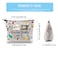 GJTIM Sewing Gift for Women Sewing Project Bag Sewing Doodles Zipper Pouch Quilter Gift Tailor Gift for Costume Designer Sewing Doodles Bag