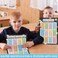 BEAWART Multiplication Chart 2 Pcs Educational Math Posters for Classroom Laminated Multiplication Division Poster Back To School Mathematics Bulletin Board Must Haves Composition Notebook