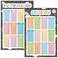 BEAWART Multiplication Chart 2 Pcs Educational Math Posters for Classroom Laminated Multiplication Division Poster Back To School Mathematics Bulletin Board Must Haves Composition Notebook