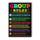 LUPPLE Posters Counseling Group Rules Confidentiality Poster Counselor Office Decor Therapist School Social Worker Psychologist Gift What You Say in Here