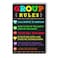 LUPPLE Posters Counseling Group Rules Confidentiality Poster Counselor Office Decor Therapist School Social Worker Psychologist Gift What You Say in Here