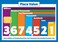 Palace Learning 2 Pack Multiplication Tables Place Value Math Poster Set LAMINATED 18 x 24