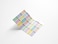 PinMaze Educational Math Summary Sheet Laminated Card Multiplication Division Addition Subtraction Table Chart Quick Reference Card A4 size 1169 x 827 inch