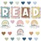 Adduster Reading Corner Decor Bohemian Classroom Decor Kindergarten Elementary and Middle School Classroom READ Sign Bulletin Board and Wall Decor 135 105inch