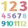 Sereliy 12 PCS Large Math Poster from 1 to 12 Numbers Multiplication Table Poster for Elementary School Kid Family Classroom Educational SuppliesBoho
