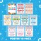 Sproutbrite 10 Pack 12x16 Parts of Speech Poster Grammar Educational Poster for Classroom Classroom Decor Decorations Middle School Works Like a Mini Grammar Guide
