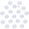 CCINEE 200PCS 1 Inch White Foam Balls Smooth Mini Round Foam Craft Ball for Easter Arts Crafts Household School Project Halloween Christmas Party Decorations