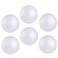 CCINEE 6PCS 6 Inch White Foam Balls Polystyrene Craft Balls Foam Balls for Art Craft Household School Projects and Christmas Easter Party Decorations Supply