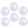 CCINEE 6PCS 6 Inch White Foam Balls Polystyrene Craft Balls Foam Balls for Art Craft Household School Projects and Christmas Easter Party Decorations Supply