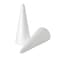 Juvale Cone Shapes Foam Cones for Crafts 287 x 725 in White Polystyrene 12 Pack DIY Decor Art Projects