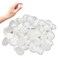 AHKUNMT Styrofoam Half Balls 1 Inch100PC Large White Half Foam Balls for Crafts DIY Craft Giant Foam Balls for Home and SchoolSmooth Solid Round Balls Half styrofoam1in100pc