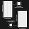 Outus 8 Sheets Foam Adhesive Squares 1320 Pcs Total Double Sided Self Dots Precut Squares Strips Foam Dots for Teacher Classroom Scrapbook DIY Crafts Office Supplies 2 Sizes