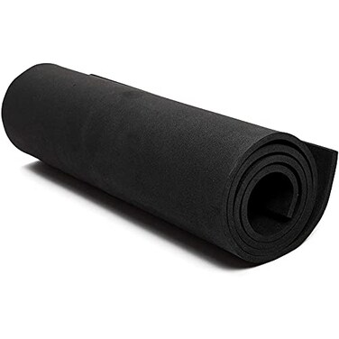 Bright Creations Craft Foam Roll 6mm 14 x 39 in Black Cosplay Armor Padding High Density Sheet Crafting Supply