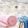 Barcelonetta Fleece Fabric Blanket Fabric 72X60 Polar Fleece Soft Plush AntiPill Poncho Pillow Cover PJ Pants Cushion Liners Eye Mask Checkered BW 2 Yards