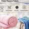 Barcelonetta Fleece Fabric Blanket Fabric 72X60 Polar Fleece Soft Plush AntiPill Poncho Pillow Cover PJ Pants Cushion Liners Eye Mask Checkered BW 2 Yards