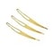 YANTAISIYU 3 Pieces Dreadlocks Crochet Needle Hair Interlocking Tool Dreadlock Tools for Locs Tightening Accessory Sisterlock Retighten Tool Gold