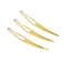 YANTAISIYU 3 Pieces Dreadlocks Crochet Needle Hair Interlocking Tool Dreadlock Tools for Locs Tightening Accessory Sisterlock Retighten Tool Gold