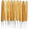 GXXMEI 9PCS Dreadlock Crochet Hook for Hair Dreadlock Needle Tool for Braid Craft Dread Locks Crochet Needles 05mm 075mm 1mm 175mm