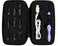 Hilitand Lighted Crochet Hooks Set Knitting Tools with 9 Replacement Heads 2565mm USB Charging Handle Black Bag