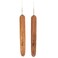 AUEAR 2 Pack Dreadlock Crochet Hook Needle Tool with Bamboo Handle for Braid Craft 05mm 075mm