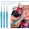Coopay Crochet Hooks Ergonomic Soft Grip 2mm6mm Metal Crochet Set for Beginners 19PCS Knitting Yarn Hook Kit w Stitch Marker Knitting Needles for Arthritic Hands Best DIY Craft Gift for Christmas