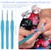 Coopay Crochet Hooks Ergonomic Soft Grip 2mm6mm Metal Crochet Set for Beginners 19PCS Knitting Yarn Hook Kit w Stitch Marker Knitting Needles for Arthritic Hands Best DIY Craft Gift for Christmas