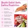 KnitPal Double Ended Tunisian Afghan Crochet Hooks Set Tunisian Crochet Hooks 16 in 40cm Long 5 US Sizes G4mm 745mm H5mm I55mm J6mm
