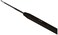 KnitPro Steel SingleEnded Crochet Hook with Black Soft Handle 150 mm