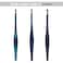 Ommi Crochet Ommi Ergonomic Handle Crochet Hooks Handcrafted 7 Crochet Hook Knitting Needle Craft Yarn Weave Best Gift Blue 10 mm